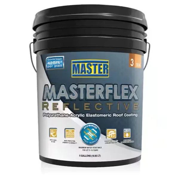 Masterflex Reflective – Sellador Elastomérico para Techos